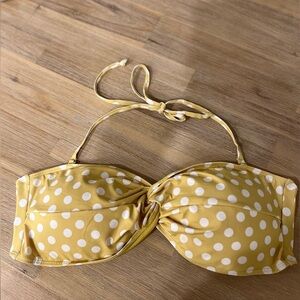 NWT Polka Dot Bikini (Top Only)
